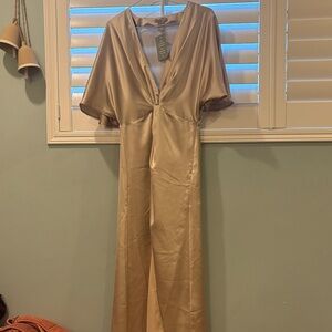 H&M Elegant Cream Dress